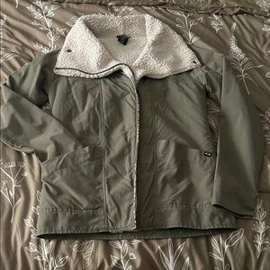 Oakley Sage Green Sherpa Jacket